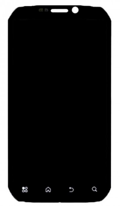 Lcd With Touch Screen For Motorola Electrify White By - Maxbhi Com