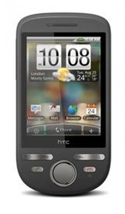 LCD with Touch Screen for HTC Tattoo A3232 - Brown