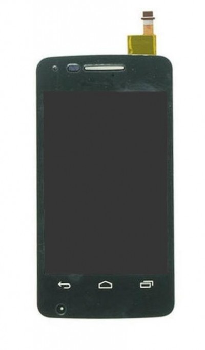 Lcd With Touch Screen For Alcatel One Touch Fire 4012a Black By - Maxbhi.com