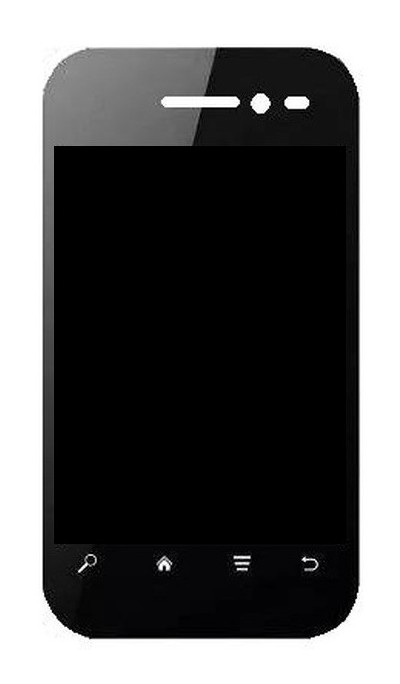 Lcd With Touch Screen For Spice Mi315 Black By - Maxbhi Com