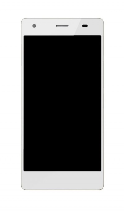 Lcd With Touch Screen For Intex Cloud Flash White By - Maxbhi.com