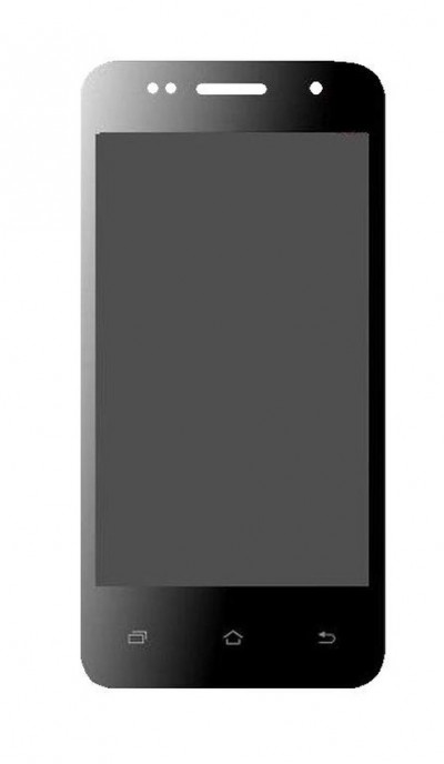 Lcd With Touch Screen For Reach Sense 400 Black By - Maxbhi.com