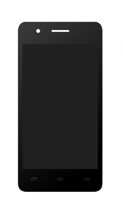 Lcd With Touch Screen For Cherry Mobile Flare S3 Mini Black By - Maxbhi.com