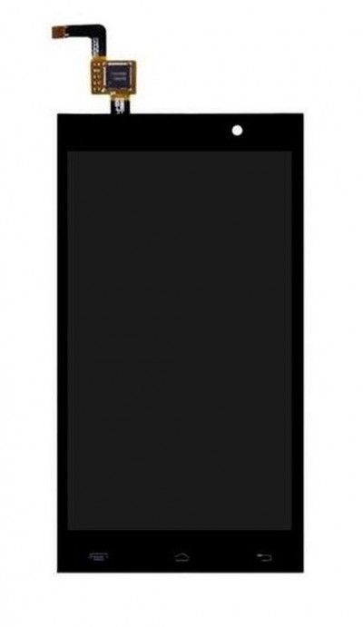 Lcd With Touch Screen For Micromax A104 Canvas Fire 2 White By - Maxbhi.com