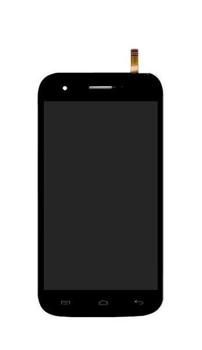 Lcd With Touch Screen For Micromax A115 Canvas 3d Black By - Maxbhi.com
