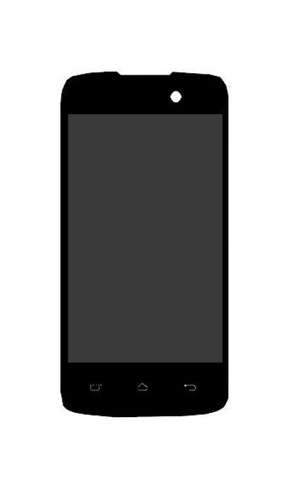 Lcd With Touch Screen For Xolo A510s Black By - Maxbhi.com