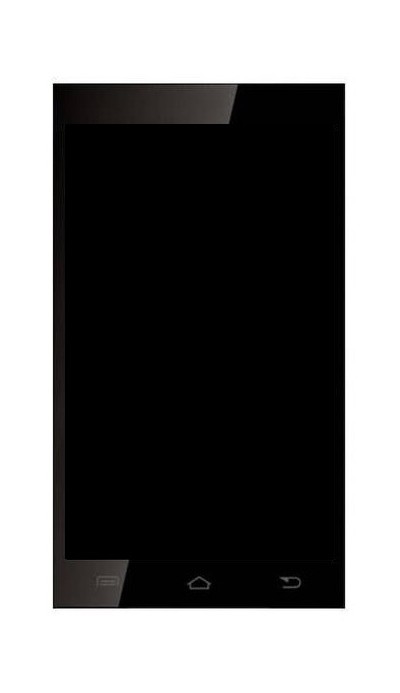 Lcd With Touch Screen For Hitech Amaze S406 Black By - Maxbhi Com