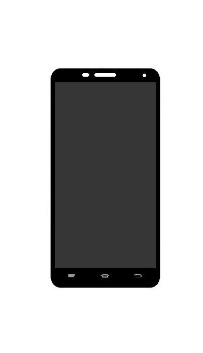 Lcd With Touch Screen For Obi Leopard S502 White By - Maxbhi.com