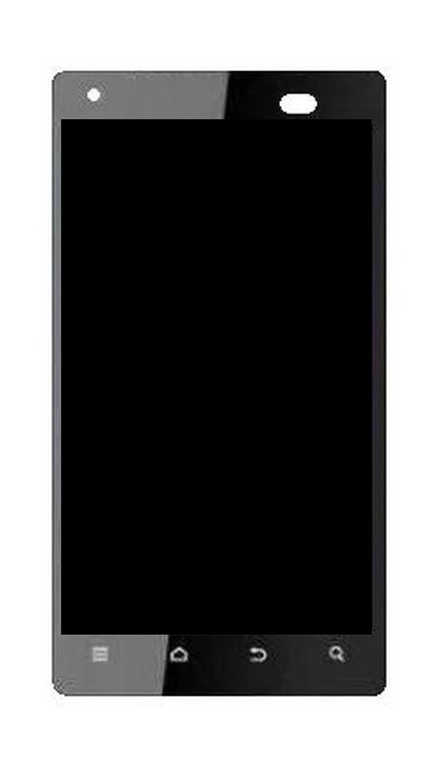 Lcd With Touch Screen For Vox Mobile V5600 Black By - Maxbhi Com