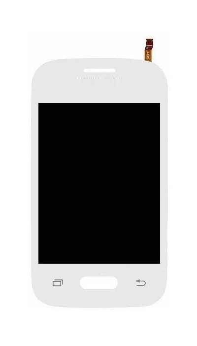 Lcd With Touch Screen For Samsung Smg110h White By - Maxbhi Com