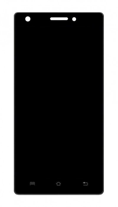 Lcd With Touch Screen For Lava Pixel V2 Plus Black By - Maxbhi Com