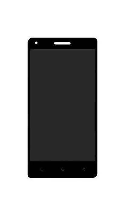 Lcd With Touch Screen For Zen Cinemax 2 Black By - Maxbhi.com