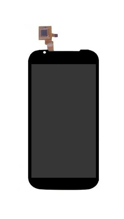 Lcd With Touch Screen For Micromax A100 Black By - Maxbhi.com