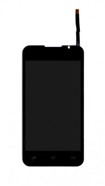 Lcd With Touch Screen For Intex Aqua 3g White By - Maxbhi.com