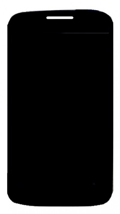 Lcd With Touch Screen For Karbonn K77 Black By - Maxbhi Com