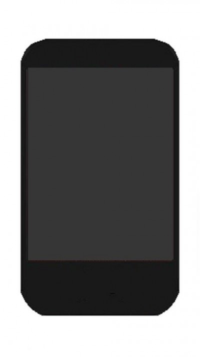 Lcd With Touch Screen For Jivi Jv X606 Black By - Maxbhi.com