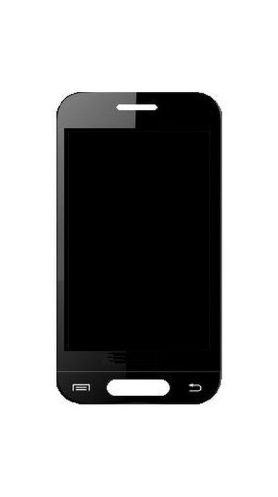 Lcd With Touch Screen For Celkon A9 Black By - Maxbhi Com