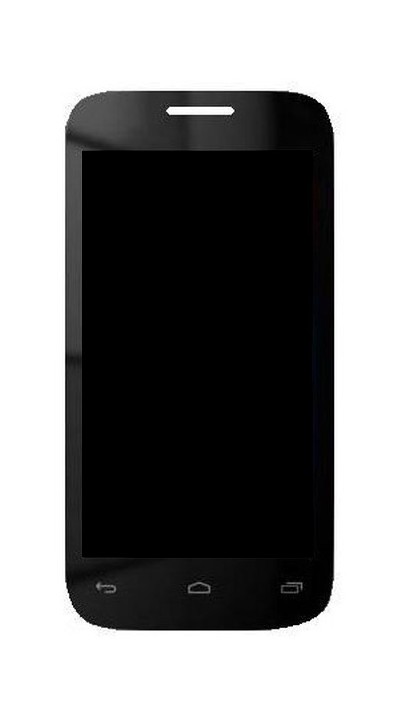 Lcd With Touch Screen For Idea Id 4000 Black By - Maxbhi Com