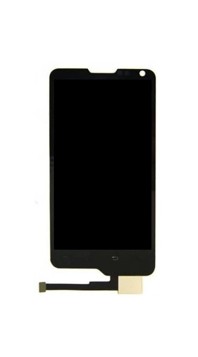Lcd With Touch Screen For Motorola Motoluxe Xt389 Black By - Maxbhi Com
