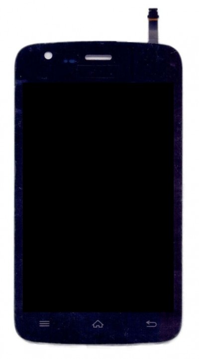 Lcd With Touch Screen For Intex Aqua Star Black By - Maxbhi Com