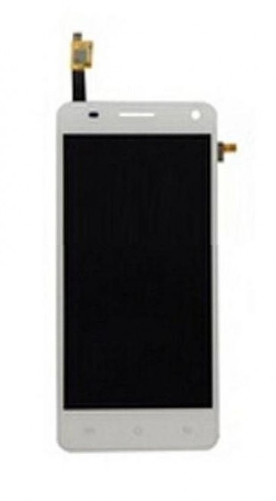 Lcd With Touch Screen For Xolo Q3000 White By - Maxbhi.com
