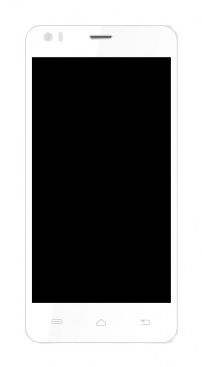 Lcd With Touch Screen For Hitech Air A6 White By - Maxbhi.com