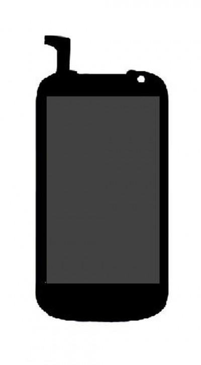 Lcd With Touch Screen For Spice Mi435 Stellar Nhance White By - Maxbhi.com