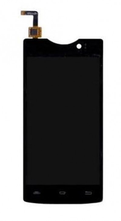 Lcd With Touch Screen For Micromax Bolt D320 Black By - Maxbhi.com