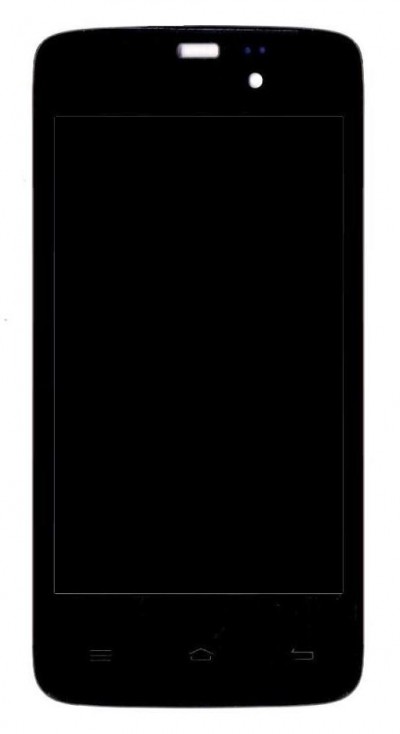 Lcd With Touch Screen For Xolo A500s Lite Black By - Maxbhi Com