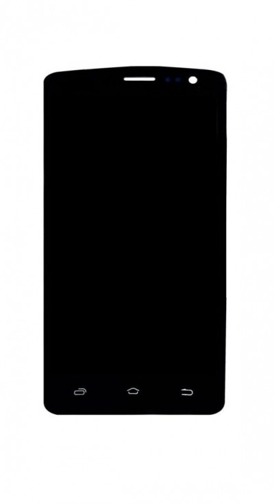 Lcd With Touch Screen For Spice Stellar 507 White By - Maxbhi Com