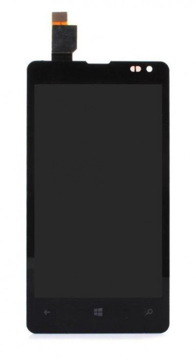Lcd With Touch Screen For Microsoft Lumia 532 Black By - Maxbhi.com