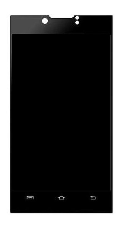 Lcd With Touch Screen For Mtech Opal Q6 Black By - Maxbhi Com