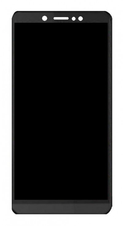 Lcd With Touch Screen For Spice F311 Black By - Maxbhi Com