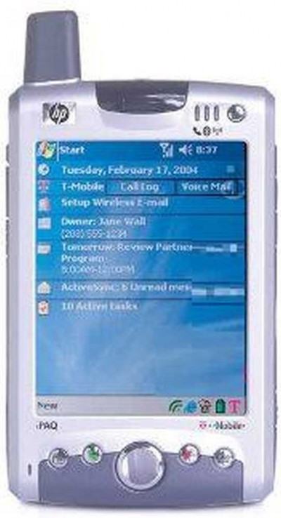 LCD with Touch Screen for HP Ipaq H6365 - White