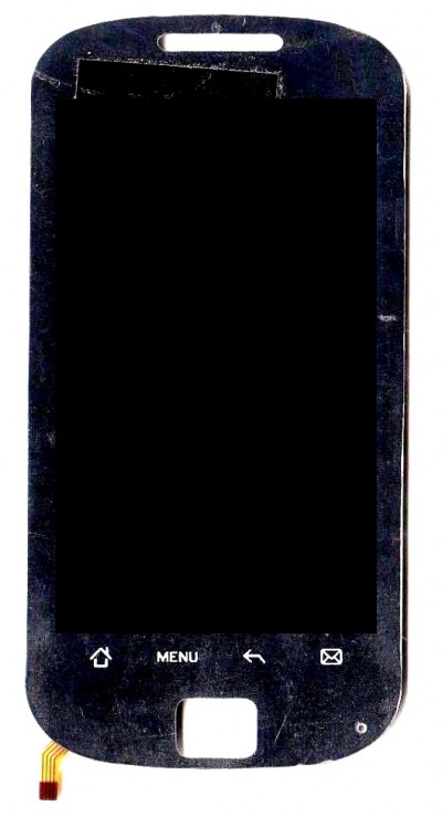 Lcd With Touch Screen For Celkon C555 Yellow By - Maxbhi Com
