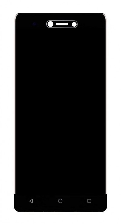 Lcd With Touch Screen For Yuho U1 Black By - Maxbhi Com
