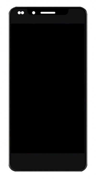 Lcd With Touch Screen For I Kall K600 Black By - Maxbhi Com