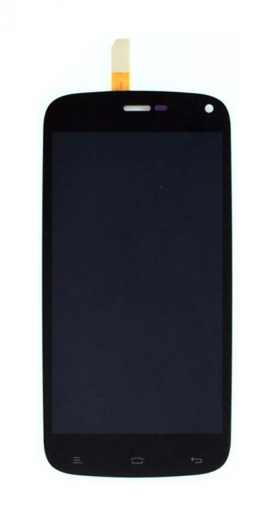 Lcd With Touch Screen For Blu Life Play L100 Black By - Maxbhi Com