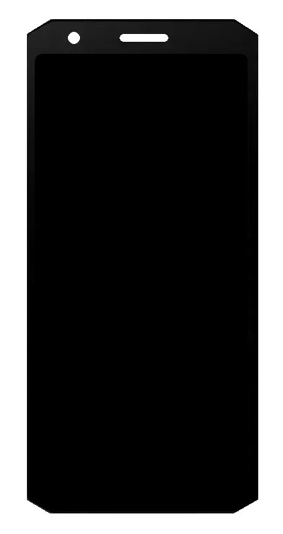 Lcd With Touch Screen For Doogee Fire 3 Ultra Grey By - Maxbhi Com