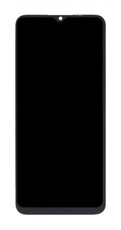 Lcd With Touch Screen For Vivo Y02 Black By - Maxbhi Com