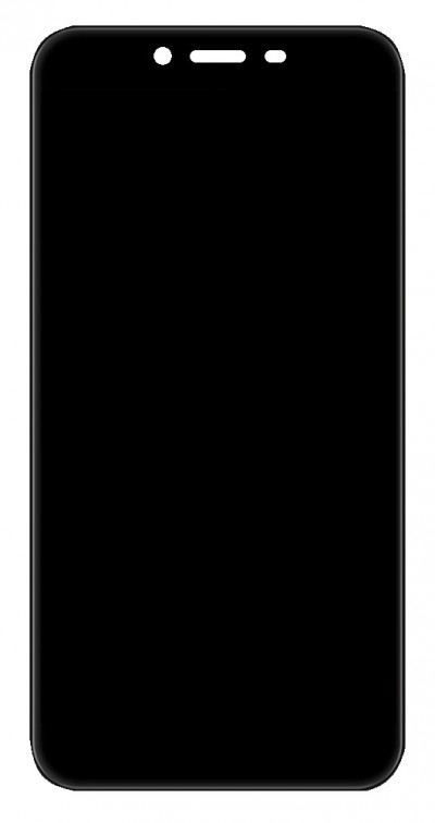 Lcd With Touch Screen For Energizer U506s Black By - Maxbhi Com