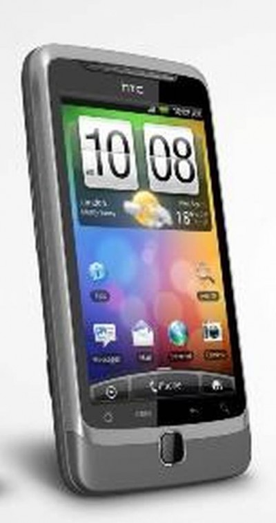 LCD with Touch Screen for HTC Desire Z - Black