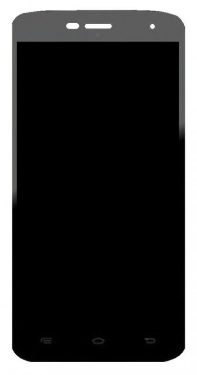 Lcd With Touch Screen For Mtech Turbo L5 Black By - Maxbhi Com
