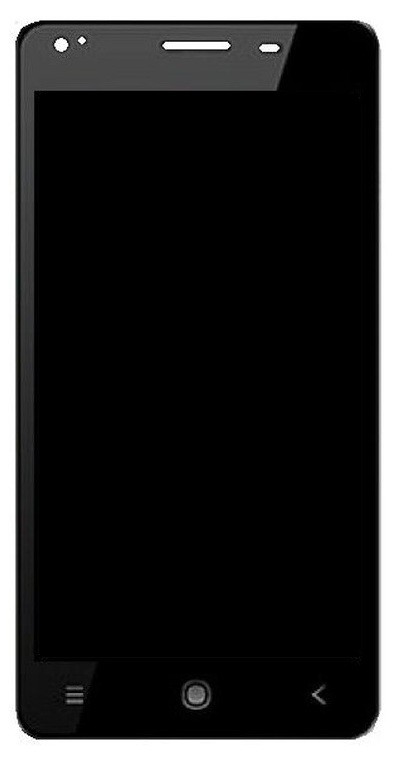 Lcd With Touch Screen For Videocon Infinium Z51 Nova Black By - Maxbhi Com