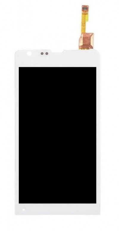 Lcd With Touch Screen For Sony Xperia Sp Hspa C5302 White By - Maxbhi.com