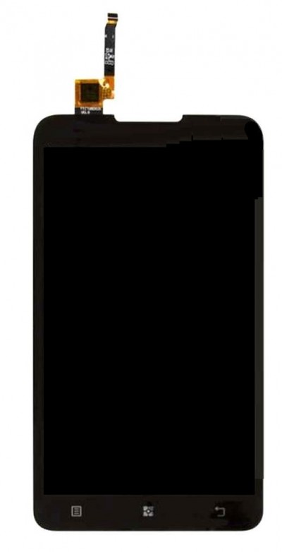 Lcd With Touch Screen For Lenovo A590 White By - Maxbhi Com