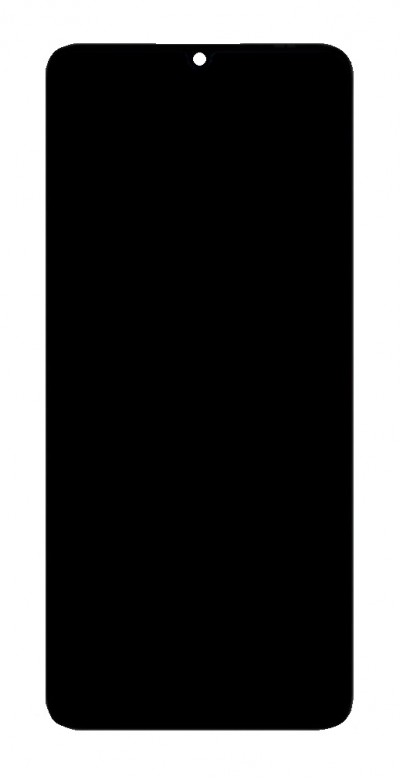 Lcd With Touch Screen For Lava Bold N1 Black By - Maxbhi Com