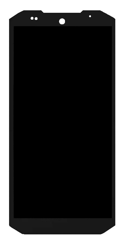 Lcd With Touch Screen For Ulefone Armor X32 Pro Green By - Maxbhi Com