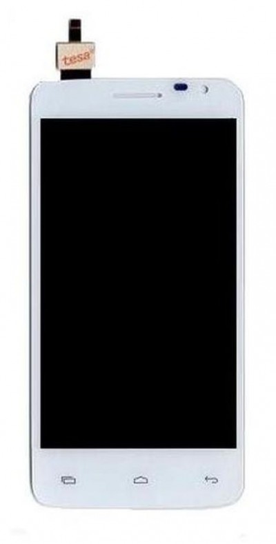 Lcd With Touch Screen For Micromax A77 Canvas Juice White By - Maxbhi.com