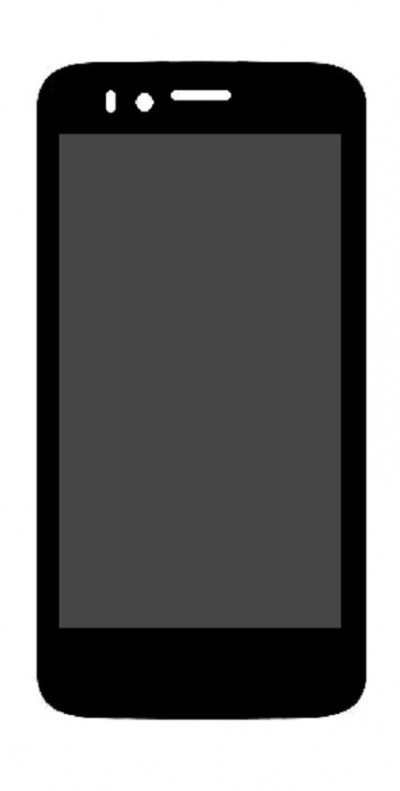 Lcd With Touch Screen For Verykool Sl4500 Fusion White By - Maxbhi.com